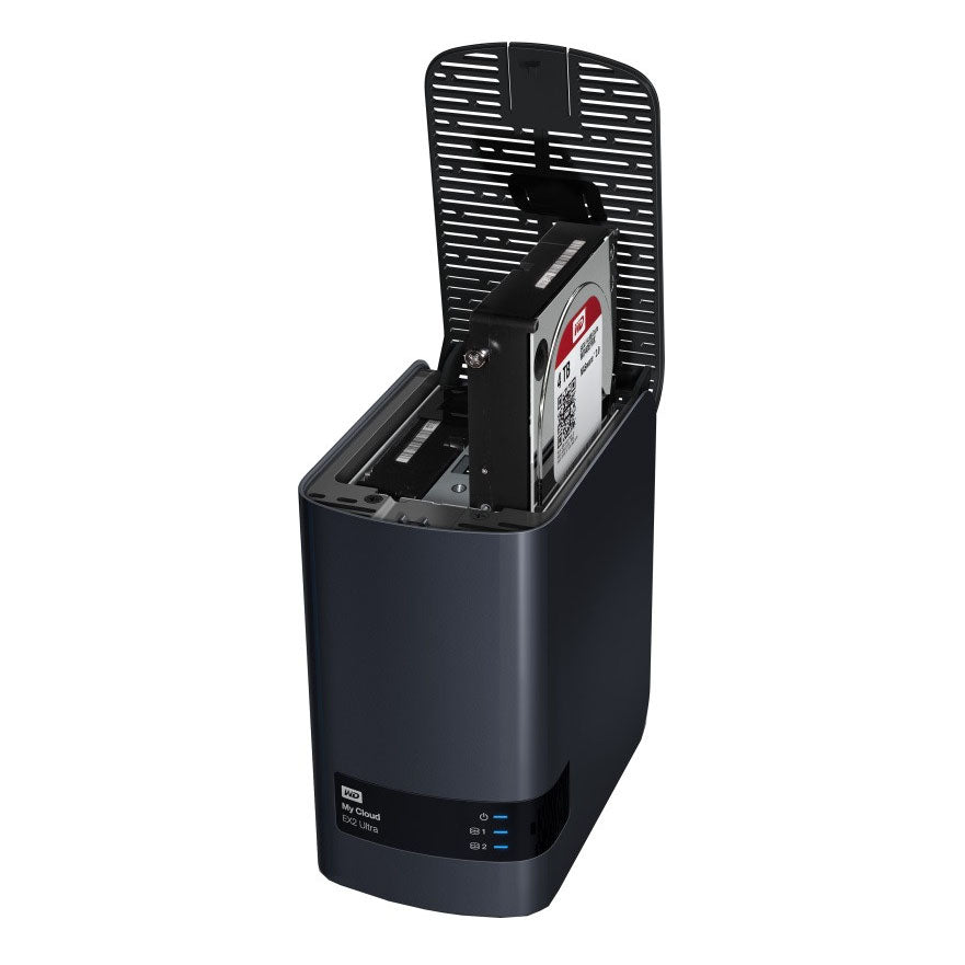 Western Digital My Cloud EX2 Ultra NAS 0TB Personal Cloud Storage Case