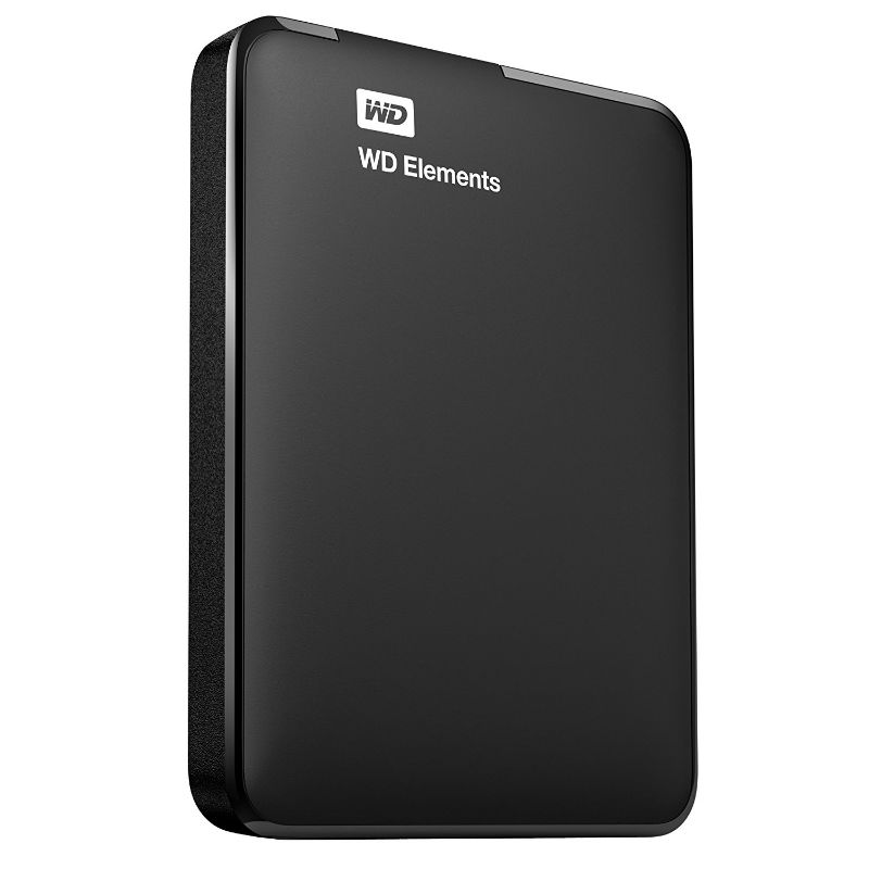 Western Digital Elements 4 TB HDD USB 3.0 Portable 2,5" Schwarz