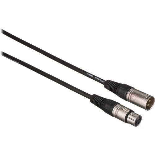 Kramer XLR (M) nach XLR (F) Quad Style Mic oder Line Level Audio Cable 3m
