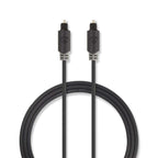 Nedis Optisches Kabel 2.0 mtr antrazit