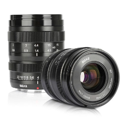 Meike MK-25mm f/2.0 Canon M-mount