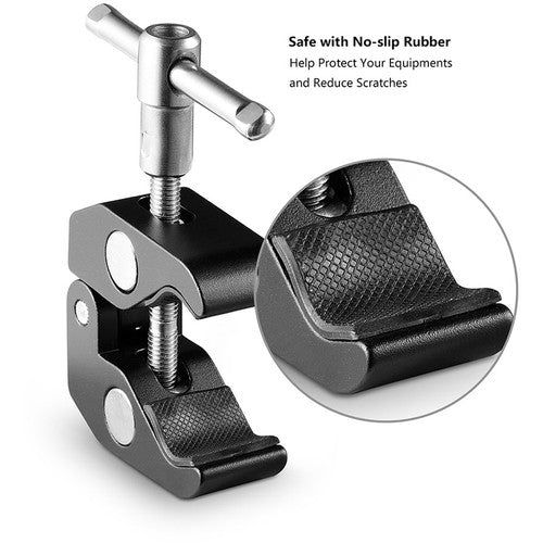 SmallRig 2058 Super Clamp with 1/4" and 3/8" Thread (2pcs Pack)