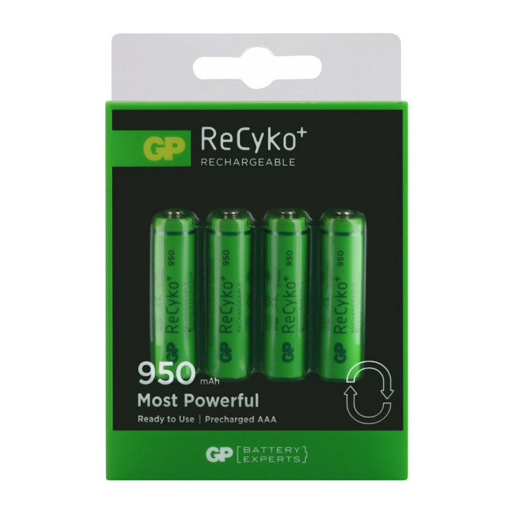 GP NiMH ReCyko + AAA 950 Blister 4