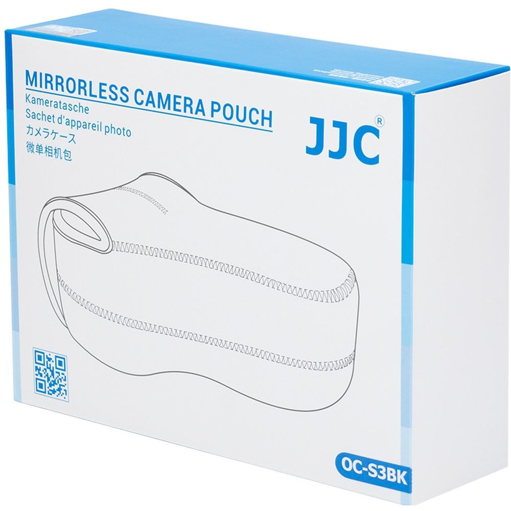 JJC Neoprene Camera Pouch OC-S3BK