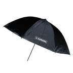 Caruba Flash Umbrella 153 cm (silver + black cover)
