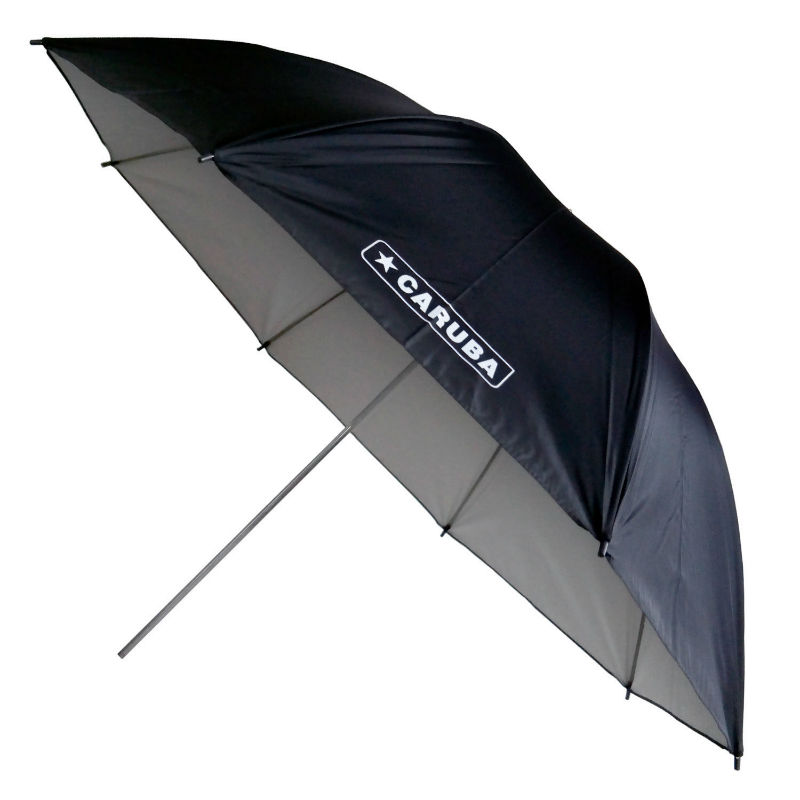 Caruba Umbrella White/Black 83cm
