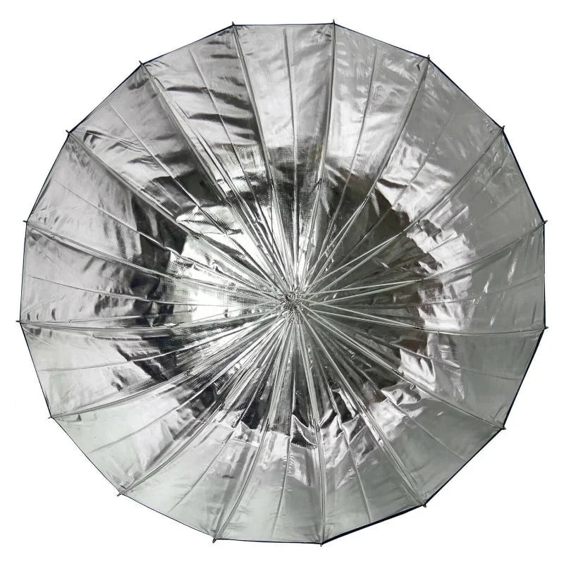 Caruba Deep Umbrella Silver/Black 85 cm