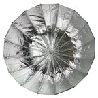Caruba Deep Umbrella Silver/Black 85 cm