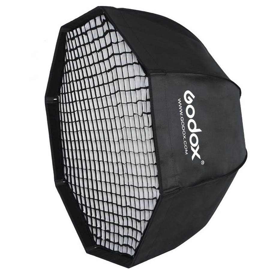 Godox Regenschirm Softbox Bowens 80cm mit Grid