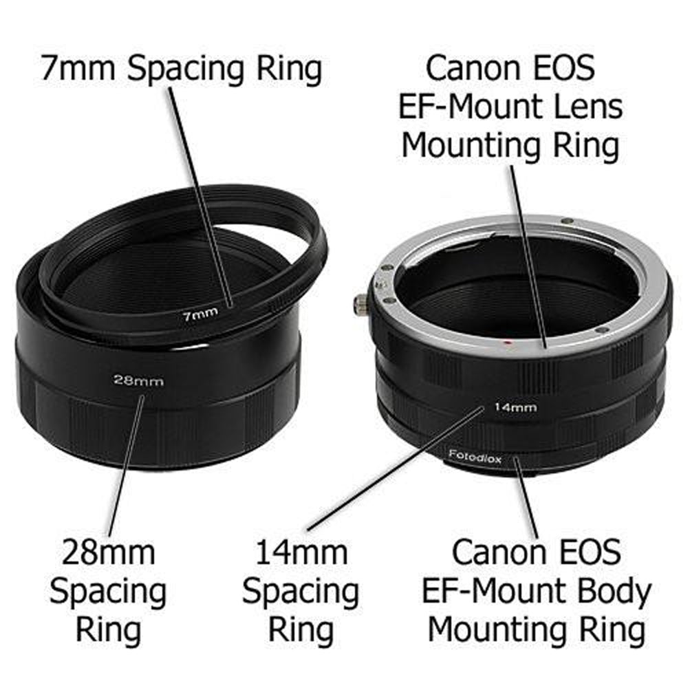 Fotodiox Macro Extension tube set for Canon EOS (EF, EF-S) (Macro-Tube-EOS)