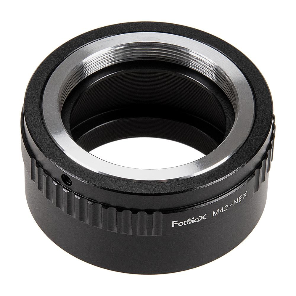 Fotodiox Objektiv Mount Adapter - M42 Typ 2 (42mm x1 Screw Mount) auf Sony Alpha E-Mount (M42-SnyE-V2)