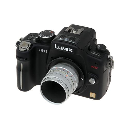 Fotodiox Objektiv Mount Adapter - C-Mount CCTV/Cine Objektiv auf Micro Four Thirds Mount (C-MFT)
