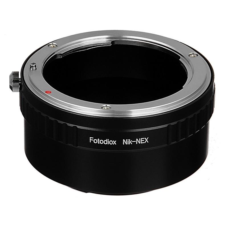 Fotodiox Objektiv Mount Adapter - Nikon F-Mount Objektiv auf Sony Alpha E-Mount (NikF-SnyE)