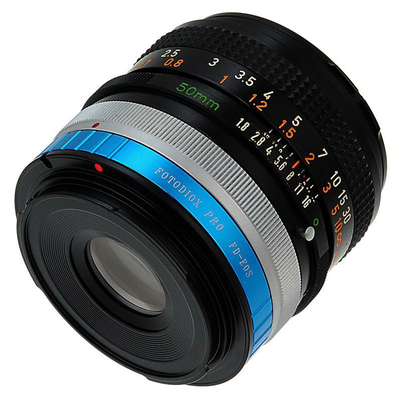 Fotodiox Pro Objektiv Mount Adapter - Canon FD & FL 35-mm-Spiegelreflexobjektiv auf Canon EOS (EF, EF-S) Mount (FD-EOS-Pro)