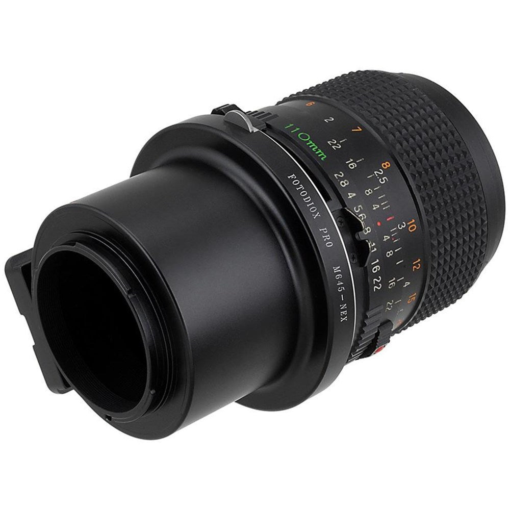 Fotodiox Pro Objektiv Mount Adapter - Mamiya 645 (M645) Mount-Objektive auf Sony Alpha E-Mount (M645-SnyE-Pro)