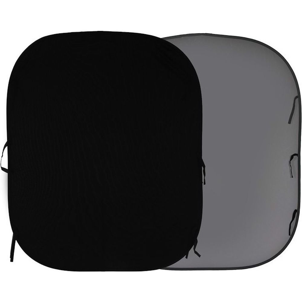 Manfrotto folding backdrop 180x215cm black/grey