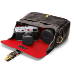 Leica 14902 ONA Bag, Bowery for Leica, leather, dark truffle