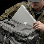 Wotancraft Commander Rucksack Vintage Grau