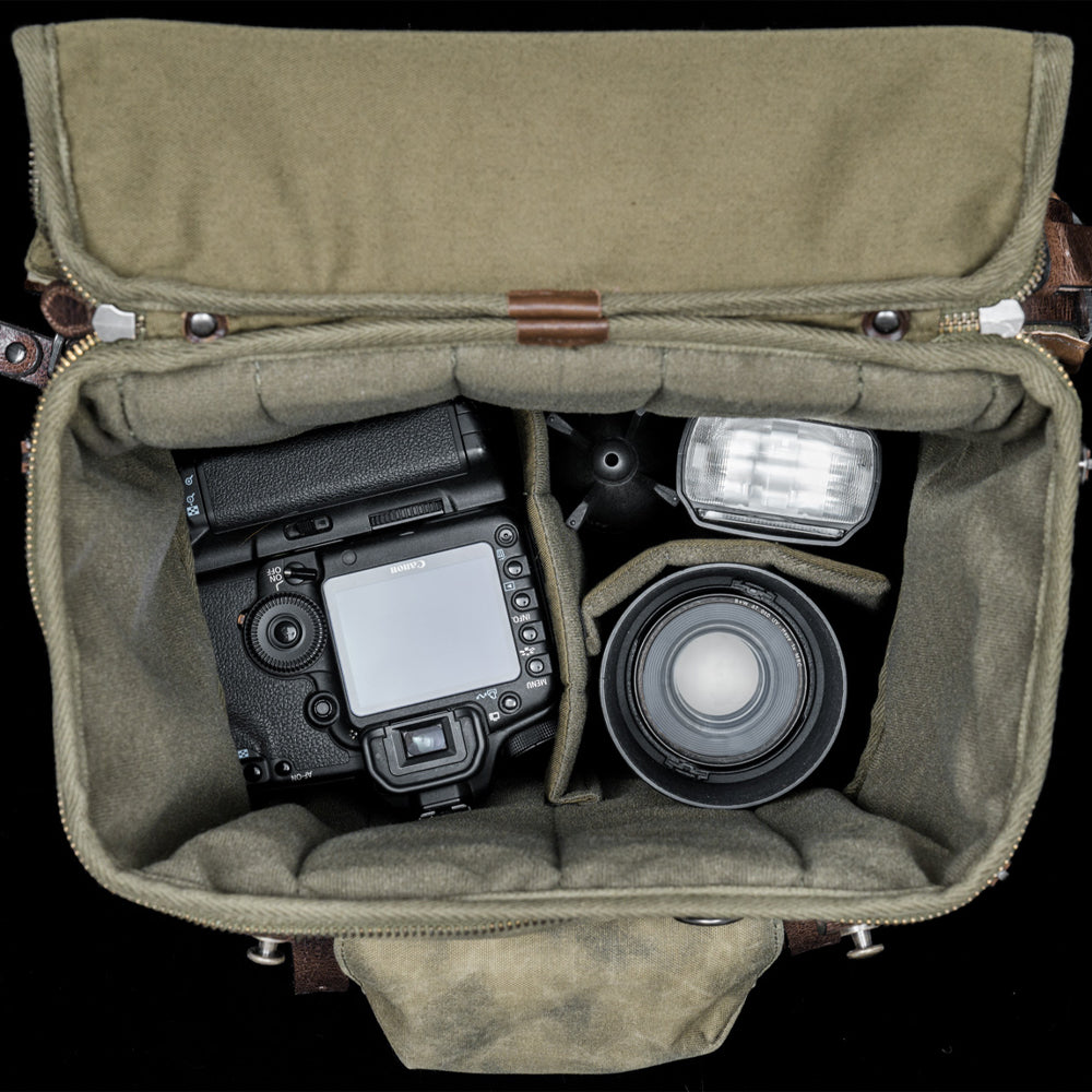 Wotancraft Commander Rucksack Vintage Grau