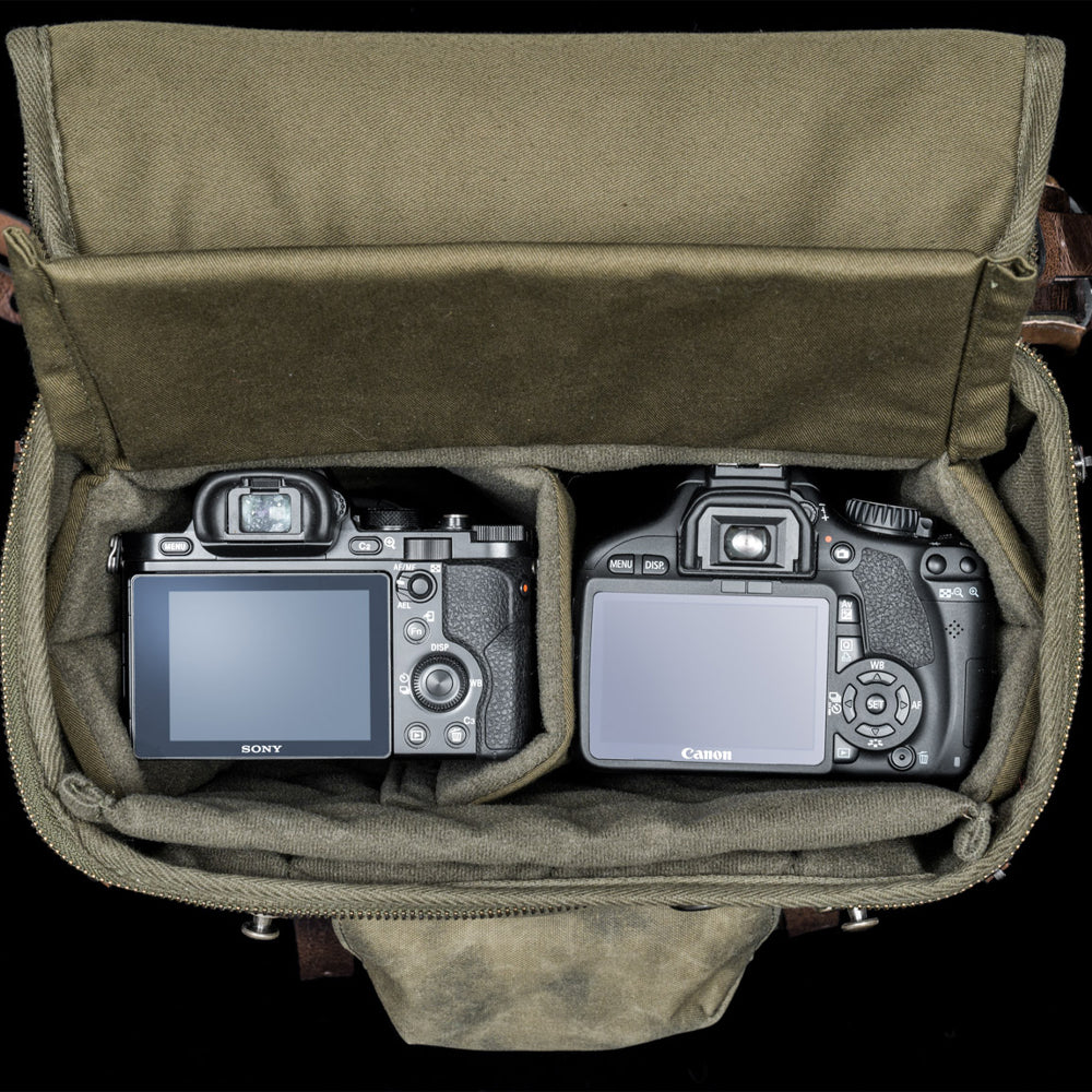 Wotancraft Commander Rucksack Vintage Grau