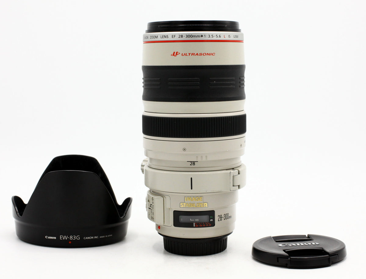 Occ- Canon EF 28-300mm F/3.5-5.6 L iS USM + ET-83G SN:114918 12 mnd gar