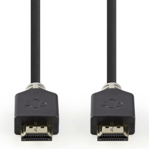 Nedis High Speed HDMI-Kabel mit Ethernet 2 m Anthrazit