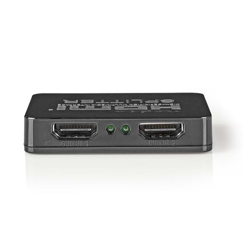 Nedis 2 Anschlüsse HDMI Splitter Schwarz