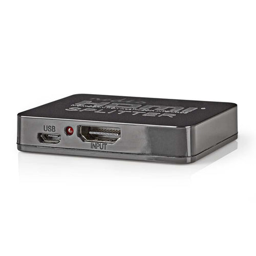 Nedis 2 Anschlüsse HDMI Splitter Schwarz