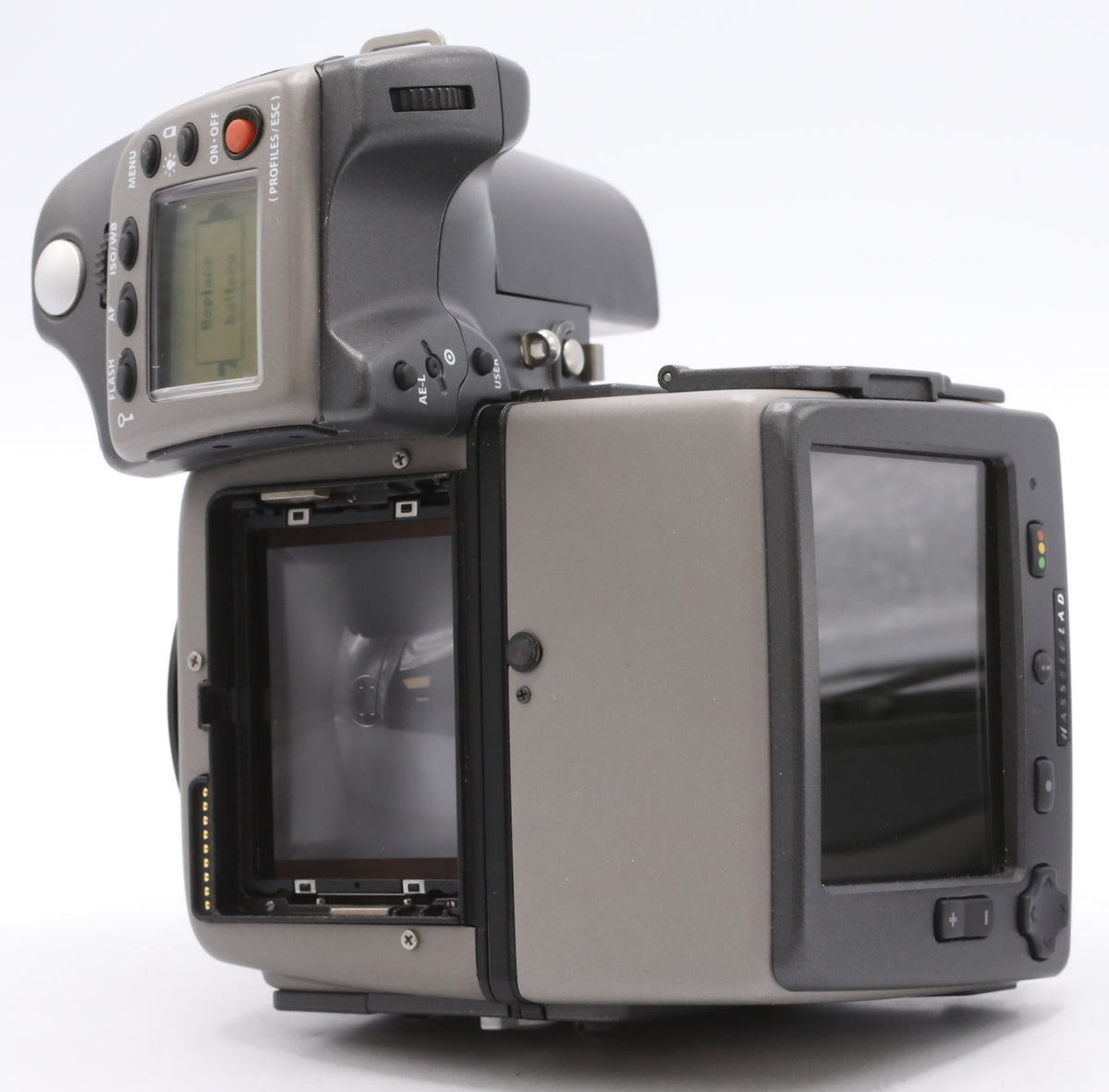 Occ- Hasselblad H3DII-39 body met 39 MP digitale achterwand + viewfinder HVD 90x SN: 70SU23435/74SU14076/DD57154277 12 mnd gar