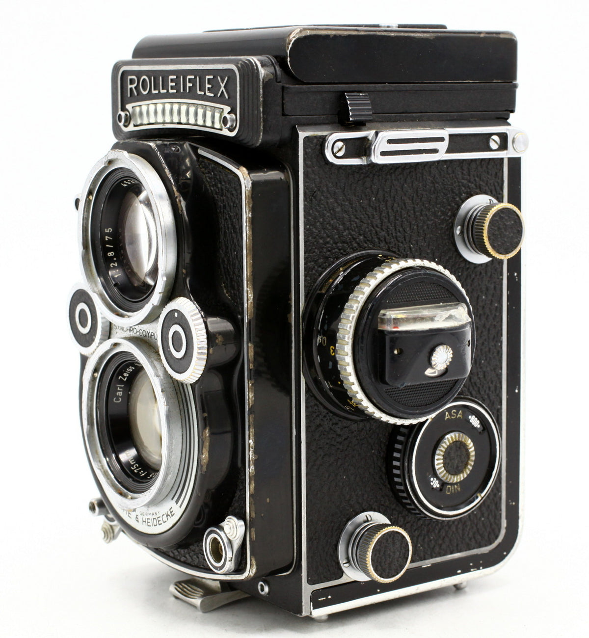Occ- Rollei Rolleiflex 3.5F Model 3 Planar 75mm F/3.5 SN:2828711 12 mnd gar