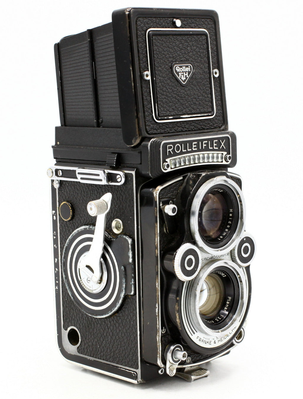 Occ- Rollei Rolleiflex 3.5F Model 3 Planar 75mm F/3.5 SN:2828711 12 mnd gar
