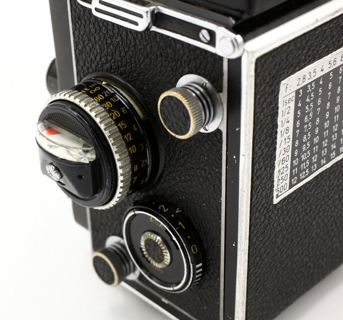 Occ- Rollei Rolleiflex 3.5F Model 3 Planar 75mm F/3.5 SN:2828711 12 mnd gar