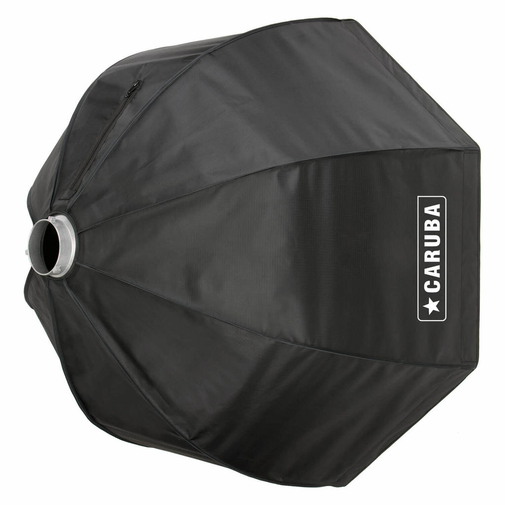 Caruba Quick Assembly Matte Silber Round Softbox 95 cm