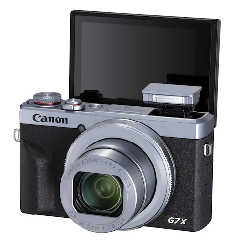 Canon Powershot G7X Mark III Silber Battery Kit