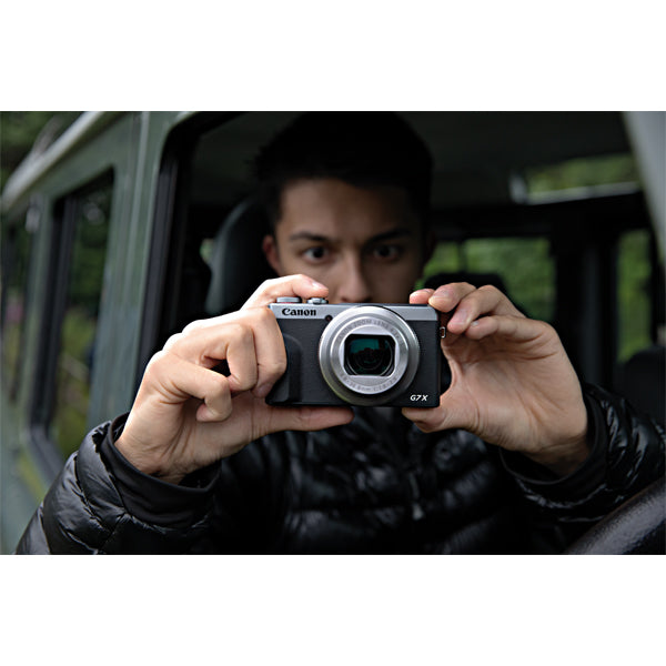 Canon Powershot G7X Mark III Silber Battery Kit