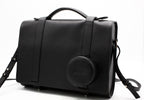 Occ- Leica 19504 Q (TYP 116) day bag leather zwart SN:nvt 12 mnd gar
