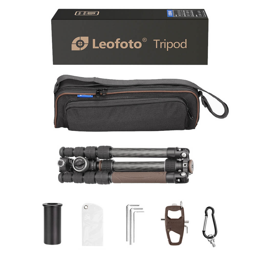 Leofoto Urban LX-225CT Carbon-Stativ mit XB-32Q Kugelkopf