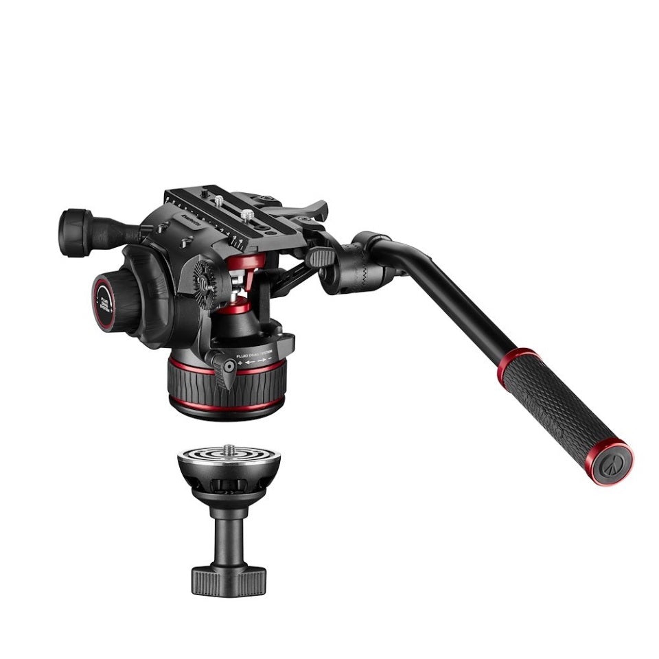 Manfrotto Nitrotech 608 & Alu Twin Mid-Level Spreader