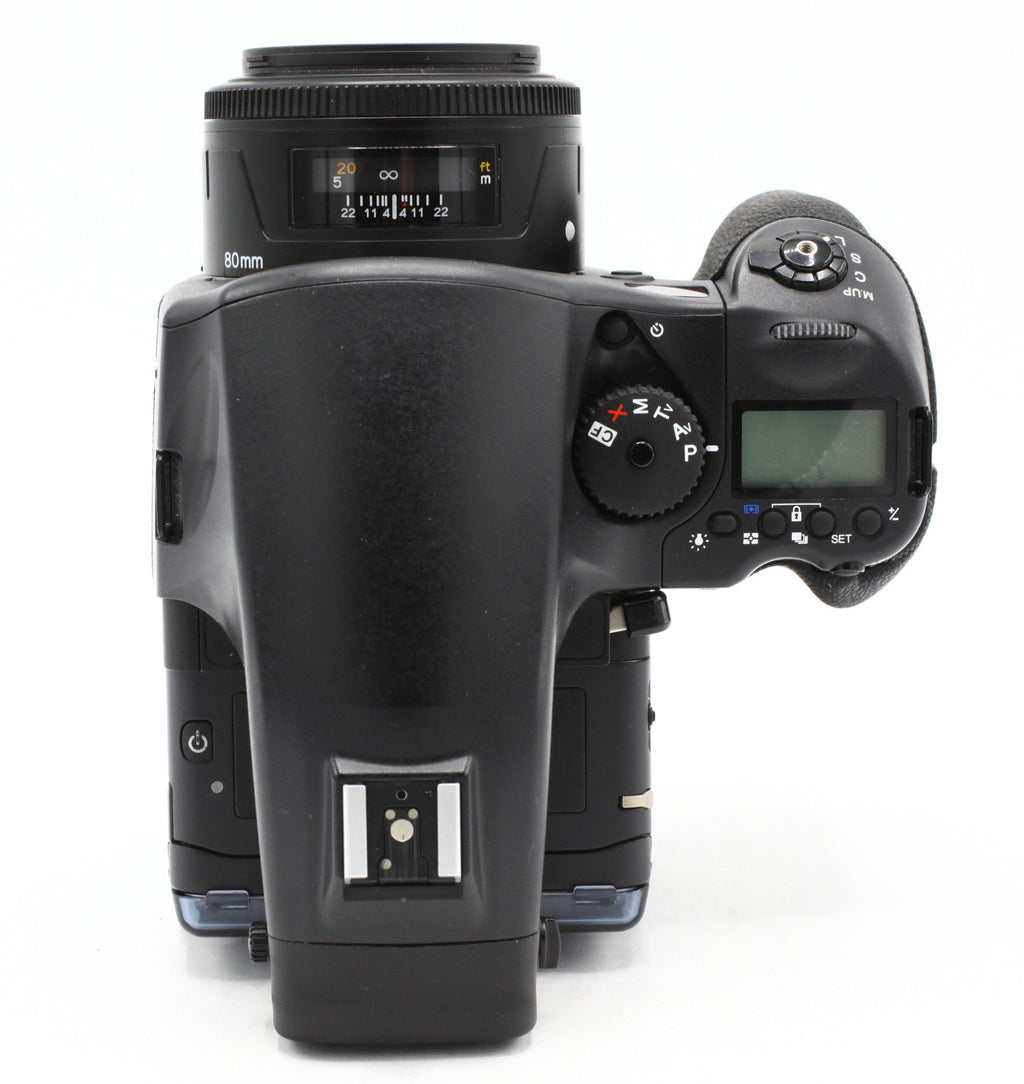 Occ- Mamiya 645 AFD III + AF 80mm F/2.8 + Leaf Aptus 75 digital back SN:HF3047; DL1024; LF12195 12 mnd gar