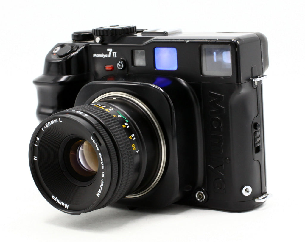 Occ- Mamiya 7 II body + N 80mm F/4.0 L SN:TF1024 SG1244 12 mnd gar