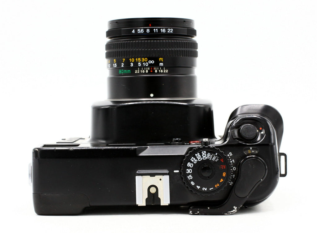 Occ- Mamiya 7 II body + N 80mm F/4.0 L SN:TF1024 SG1244 12 mnd gar