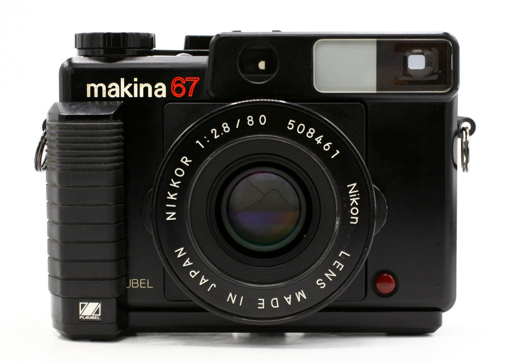 Occ- Plaubel Makina 67 met 80mm F/2.8 Nikkor-lens SN:508461 12 mnd gar