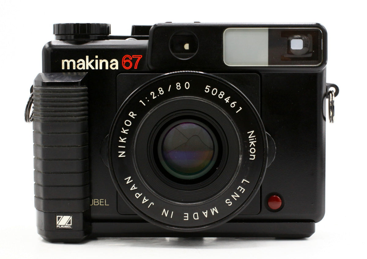 Occ- Plaubel Makina 67 met 80mm F/2.8 Nikkor-lens SN:508461 12 mnd gar