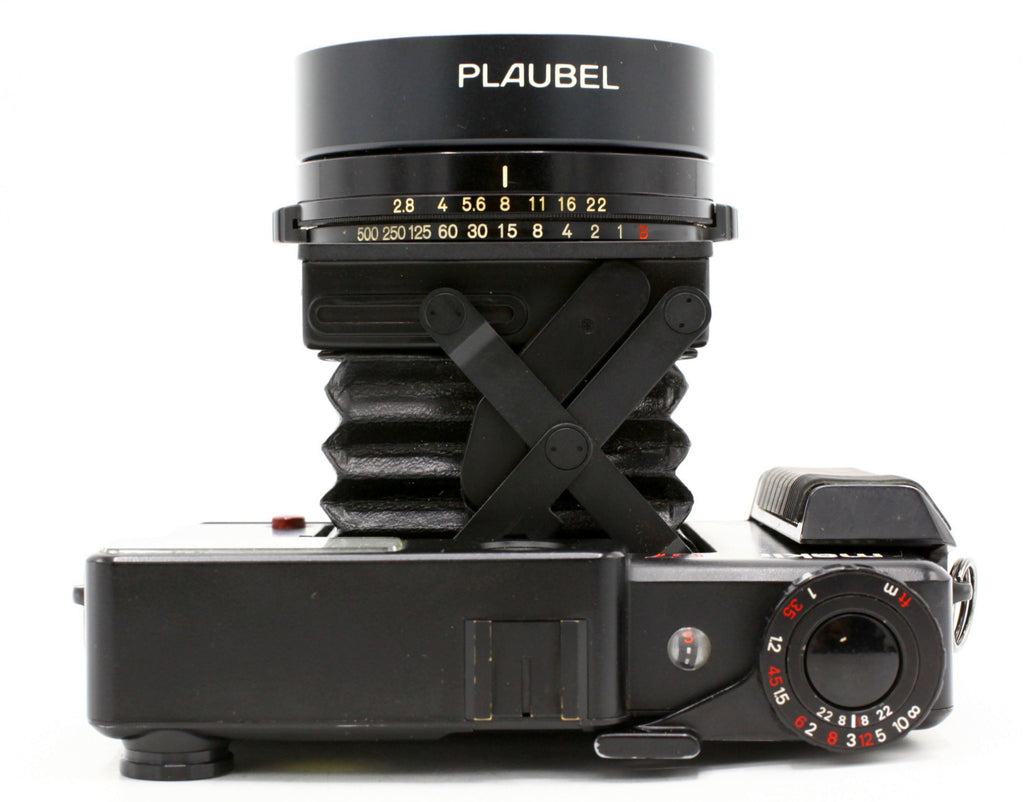 Occ- Plaubel Makina 67 met 80mm F/2.8 Nikkor-lens SN:508461 12 mnd gar