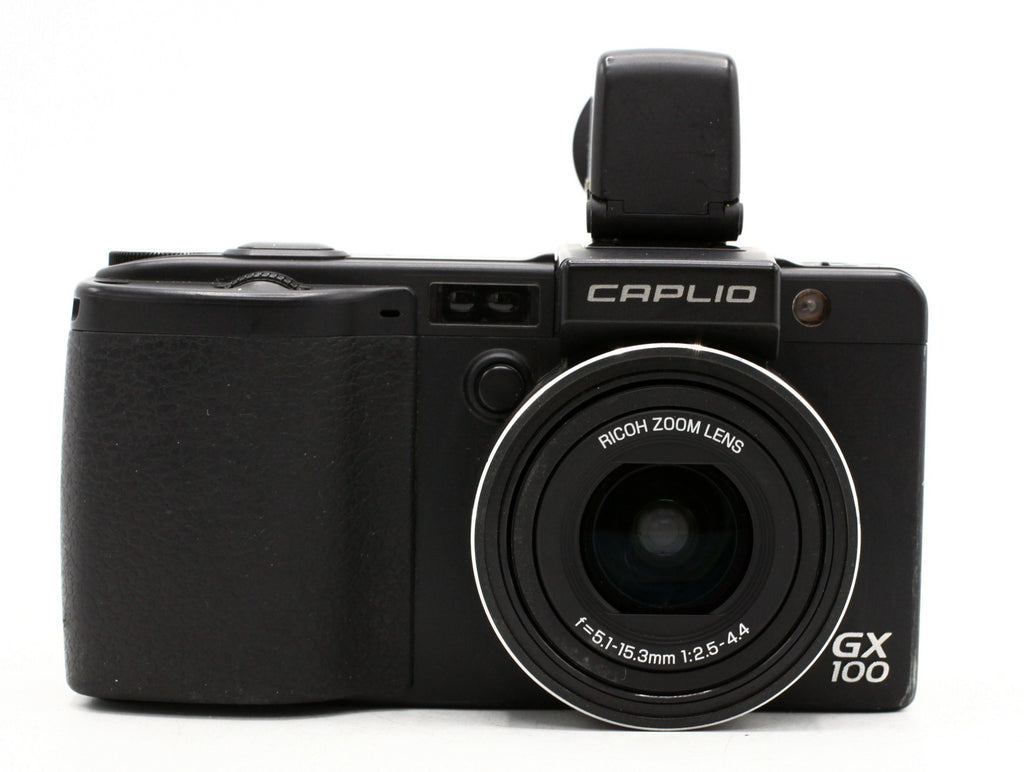 Occ- Ricoh Caplio GX100 + VF-1 viewfinder SN:14100640 12 mnd gar (7)
