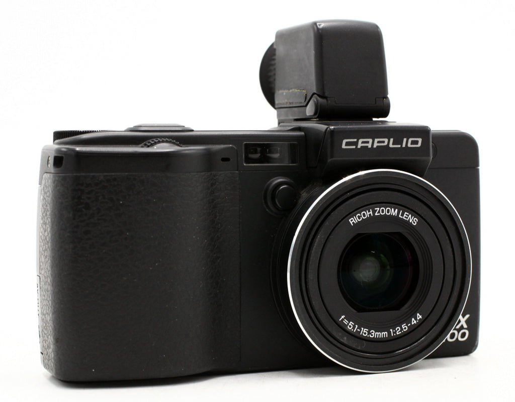 Occ- Ricoh Caplio GX100 + VF-1 viewfinder SN:14100640 12 mnd gar (7)