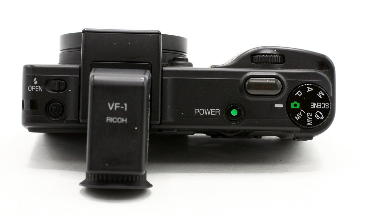 Occ- Ricoh Caplio GX100 + VF-1 viewfinder SN:14100640 12 mnd gar (7)