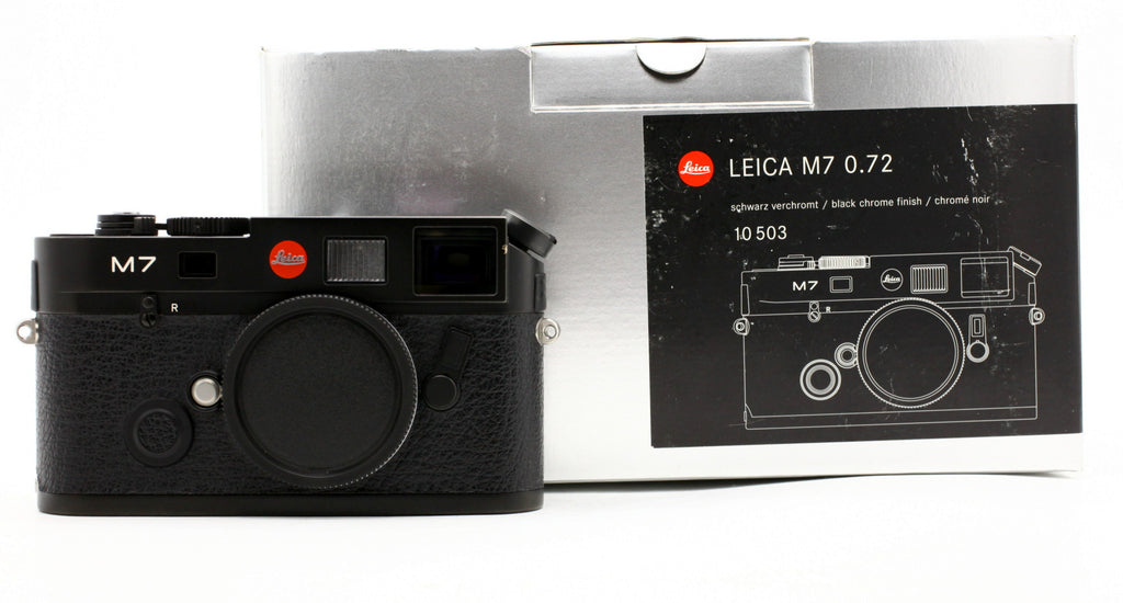 Occ- Leica M7 0.72 zwart (10503) Limited edition: Test Camera the Netherlands SN:2782092 12 mnd gar (8)