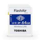 Toshiba FlashAir SDXC 64GB UHS-I U3 wireless SD Card (W-04)
