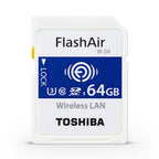 Toshiba FlashAir SDXC 64GB UHS-I U3 wireless SD Card (W-04)